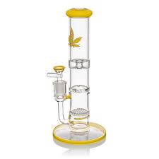 AL WP Tube The Straight With A Duo Perc 10" / Yellow